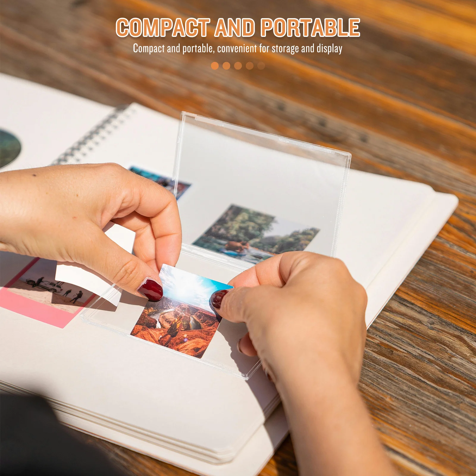 Caja de tarjetas de 10 Uds., estuche rígido de acrílico transparente para tarjetas de juego, protección comercial, resistente al agua, soporte reutilizable para exhibición