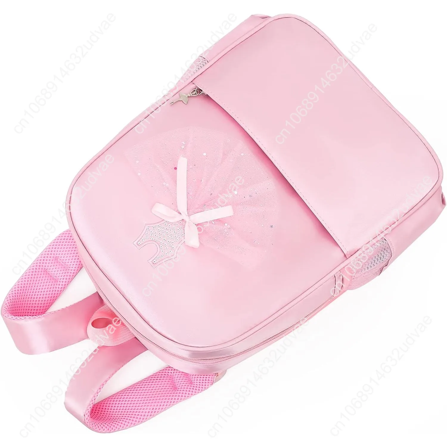 Dorlubel Cute Ballet Dance Backpack Tutu Dress Dance Bag with Key Chain Girls