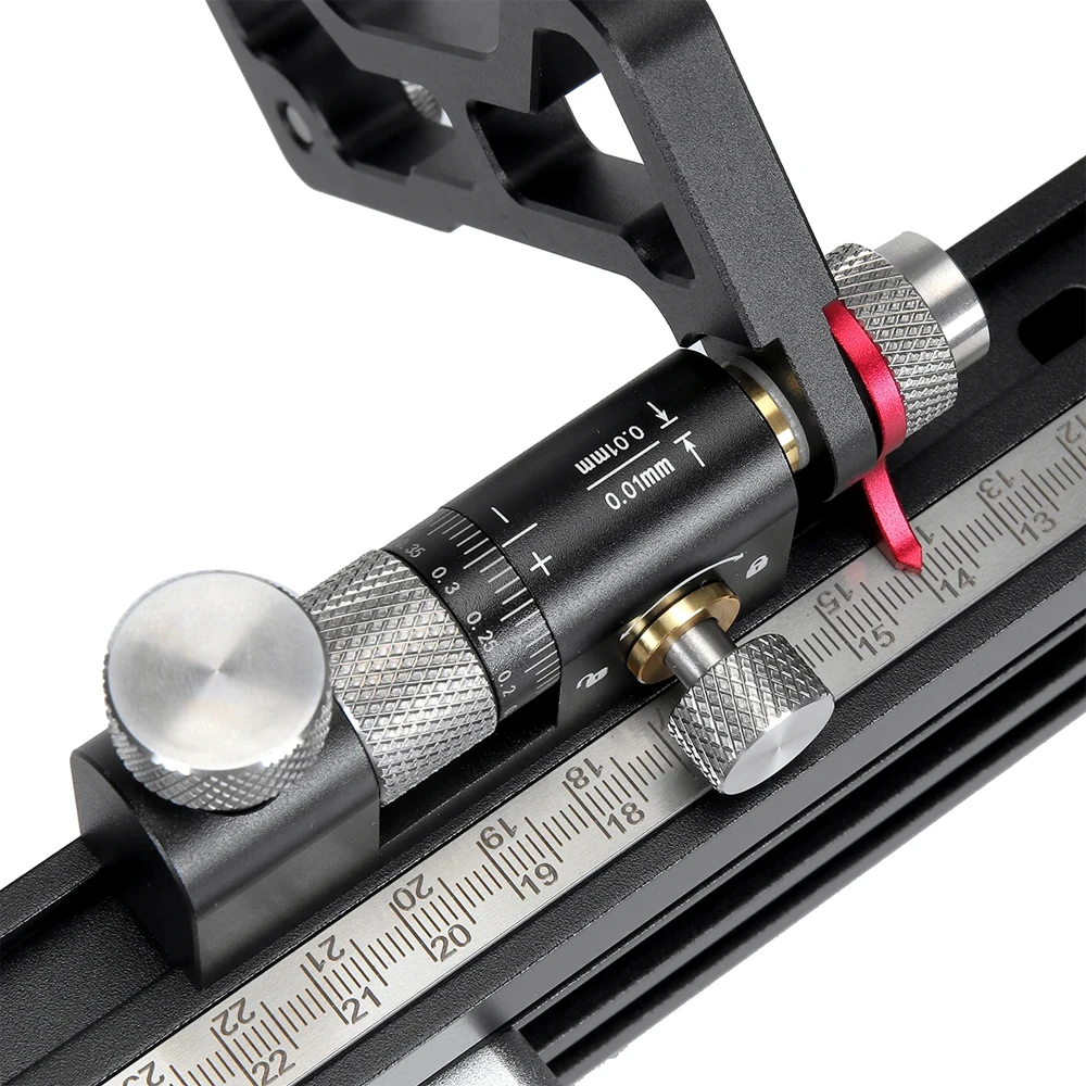 

Table Saw Precision Miter Gauge Angle Cutting Tool T Track - Aluminum Fence Adjustable Stop Repeatable Cuts Woodworking DIY