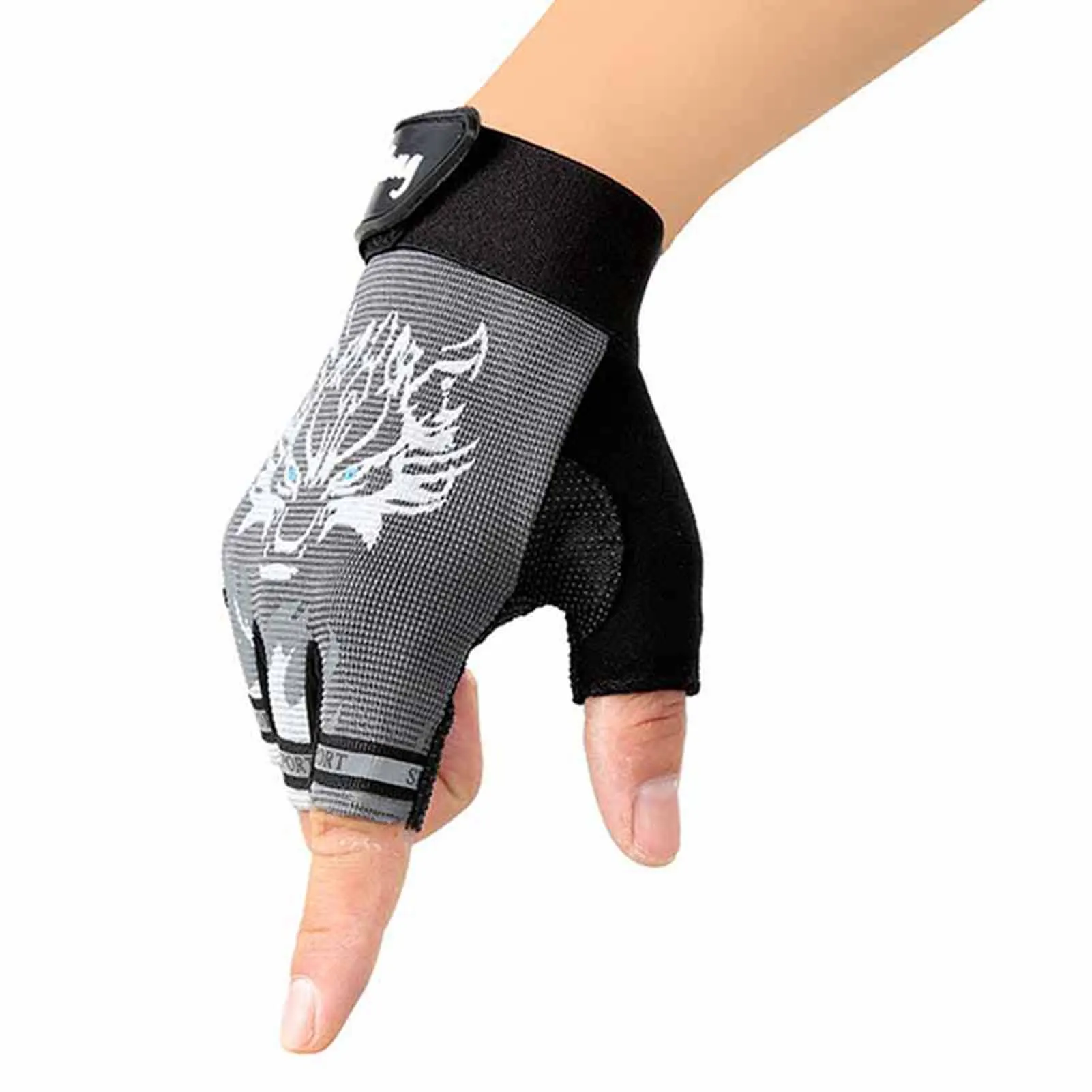 Qz-9 Half Finger Gloves Choose Good Materials Use Good Materials