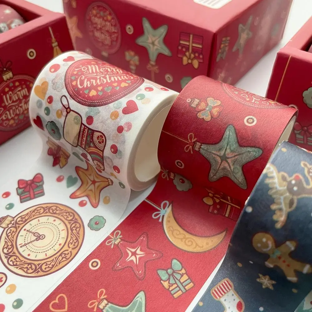 Supplies Scrapbooking Sticker Tape Sticker DIY Scrapbooking Masking Tape Decorative Tape Christmas Tape Set Adhesive Tape