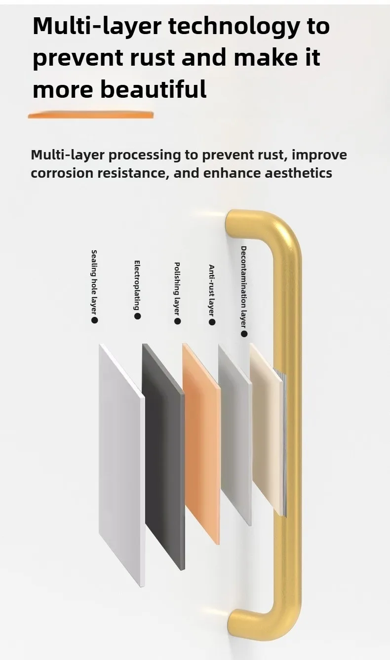 Moderne minimalistische Griffe für Schränke, Kommoden, Schranktürgriffe aus massiver Aluminiumlegierung, Schrankgriffe für Schubladen, Küchenmöbelbeschläge – Detail 4