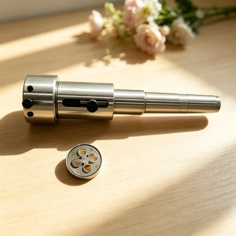Telescopic Die Holder M3‑22 20‑45mm Outer Diameter for Lathe Threading Tool