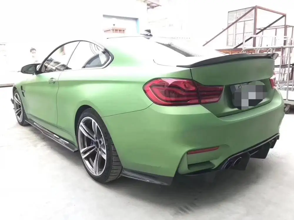 フルカーボンファイバー M3 M4 サイドスカート拡張 BMW F80 M3 セダン F82 F83 M4 クーペ 2012-2017