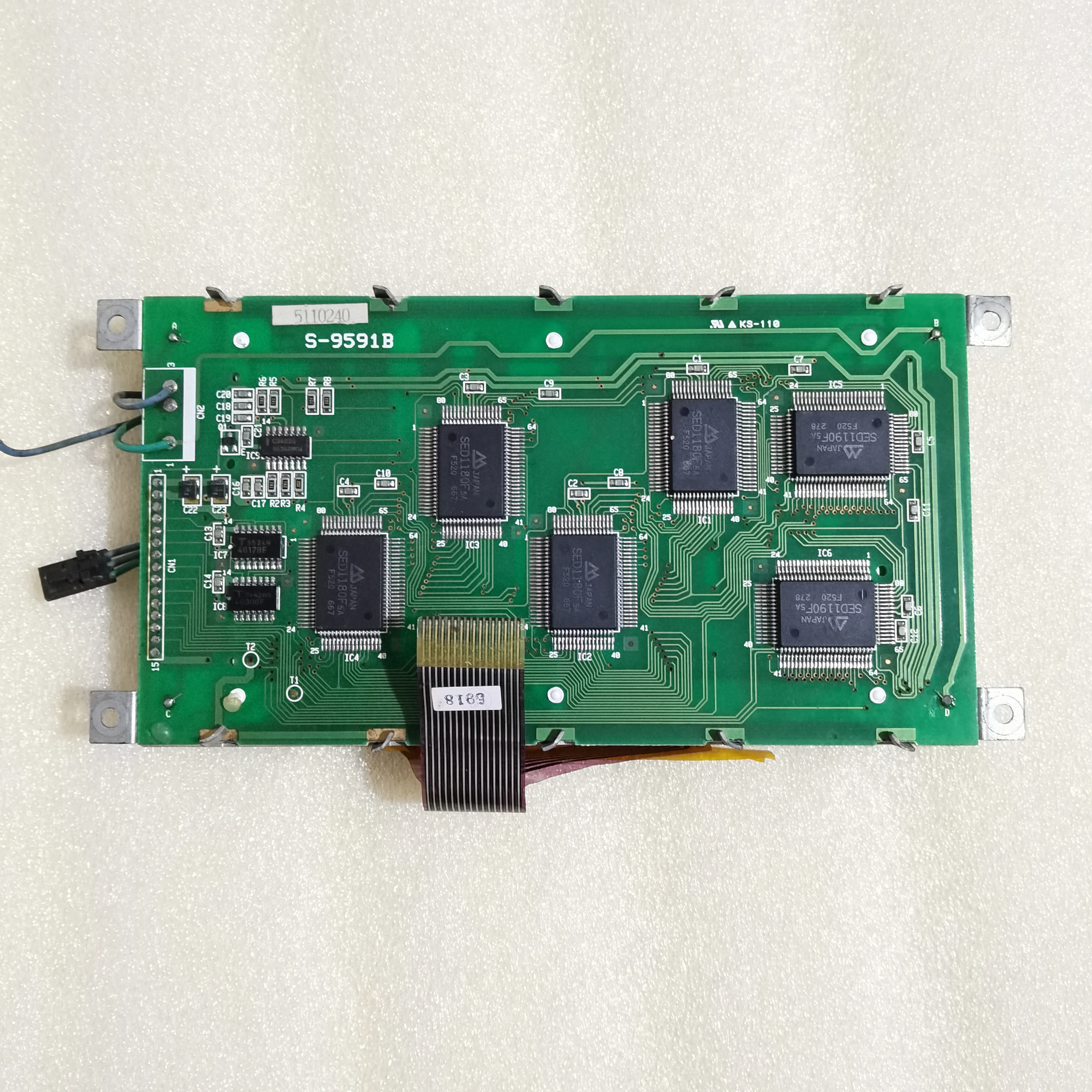 Schermo LCD originale al 100% S-9591B