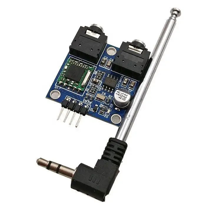 TEA5767 FM Stereo Radio Module For 76-108MHZ With Free Cable Antenna