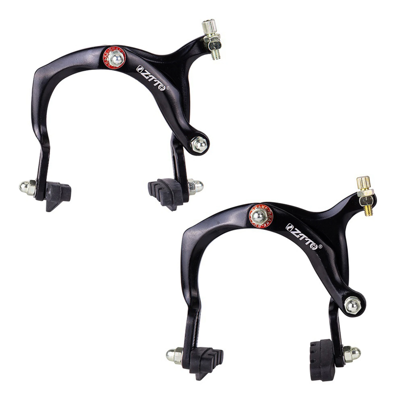 Bike Brake Long Arm Calipers Aluminum Alloy Bicycle C Brake Caliper Front And Rear C Calipers Rim Brake For Cycling Bike Part