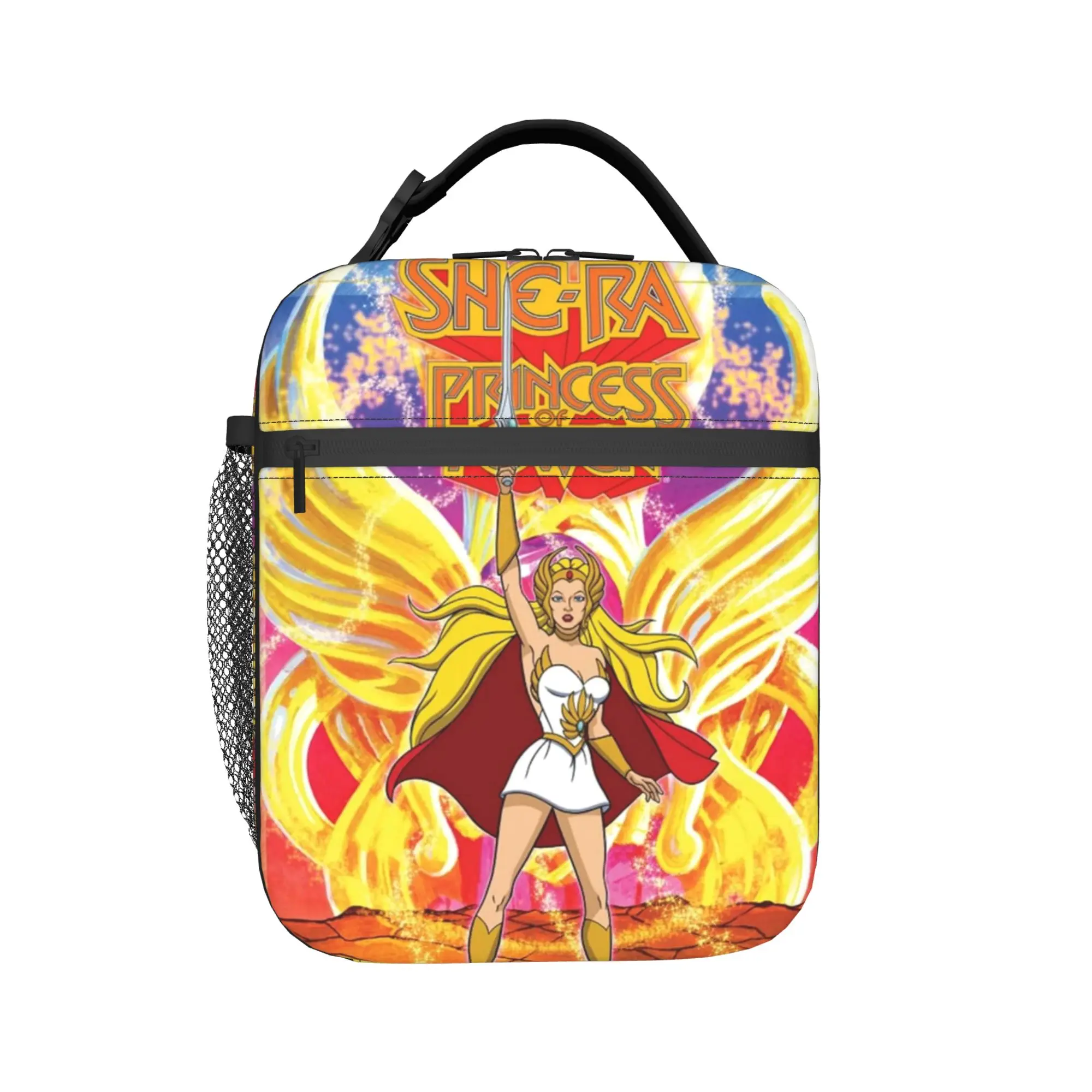 She-Ra and the Princesses of Power Insulated Lunch Bags for Men Women  Food Container Bags Reusable Cooler Thermal Lunch Boxes
