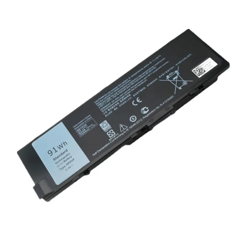 MFKVP Laptop Battery For Dell Precision 1G9VM GR5D3 0FNY7 M28DH 7510 7520 7710 7720 M7710 M7510 T05W1  11.4V 91Wh