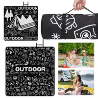 200cm Washable Waterproof Beach Mat Folding Mattress Portable Picnic Mat Outdoor Camp Hiking Travel Sleeping Blanket Thicken Pad