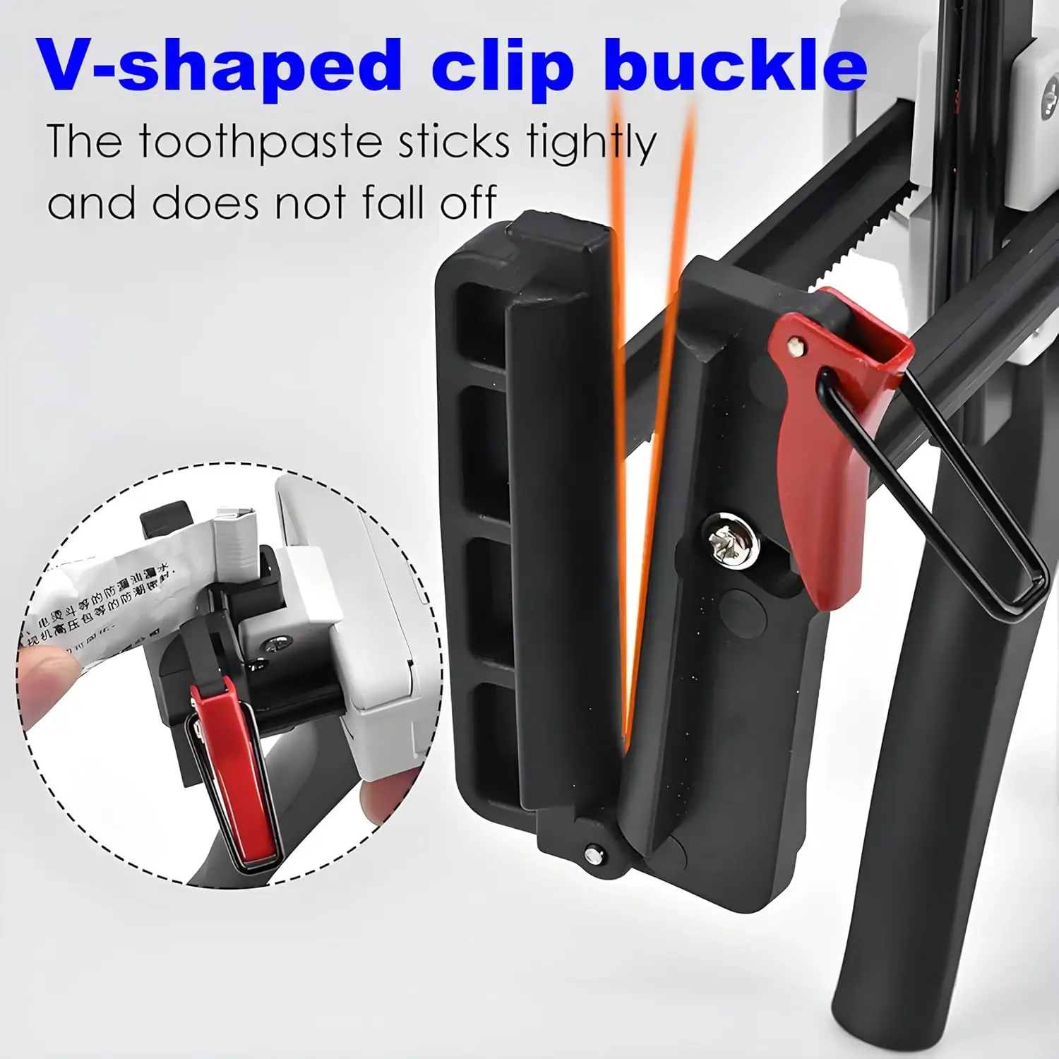 704 Pistola per colla con tubo per dentifricio, Pistola per colla manuale in silicone, Estrusore manuale per sigillante, Pistola per miscelazione e erogazione