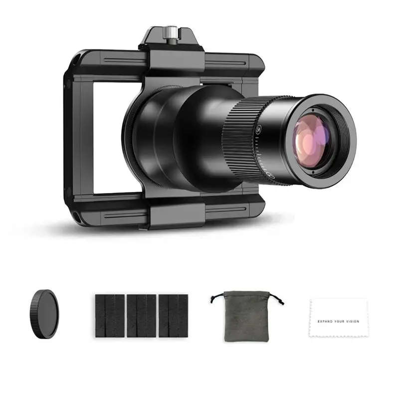 

Комплект телеобъективов для мобильного телефона AB53, телеобъектив 6X + макрообъектив 150 мм для 16/15/14 с универсальным креплением для телефона