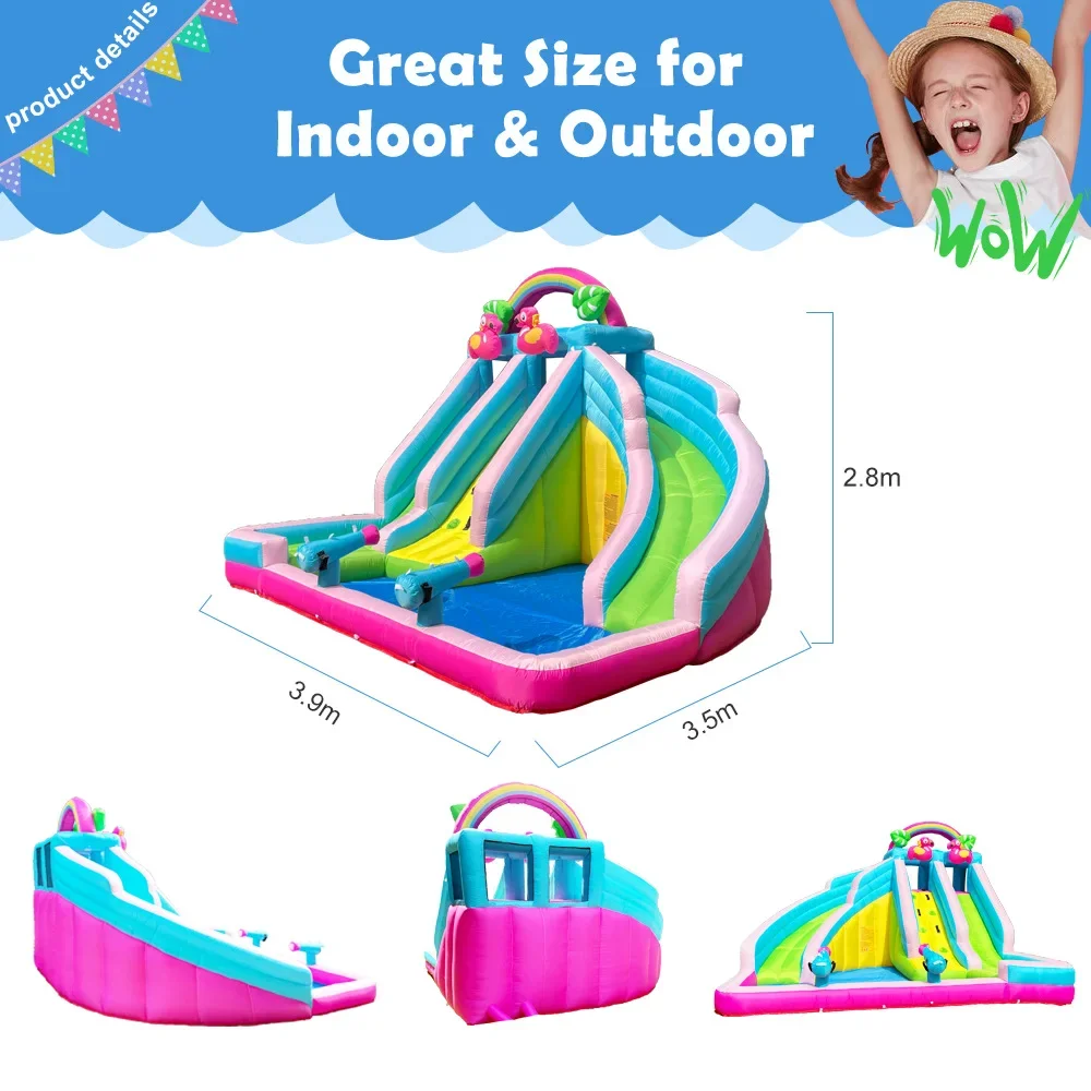 Inflatable Bouncer Outdoor Commercial Inflatable Jumping Bouncy Castle Bounce House Water Slide Outdoor Reaction Equipment 2024