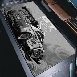Alfombrilla de ratón para coche deportivo XXL, accesorios para juegos, alfombrilla de escritorio para teclado de jugador de oficina, alfombrilla antideslizante para ordenador portátil, alfombrilla de ratón grande de Anime GTR