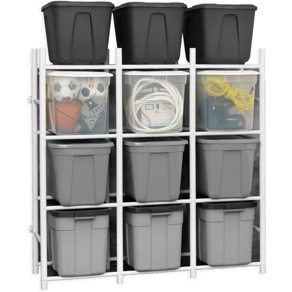 

Bin Warehouse Rack - 12 Totes Compact