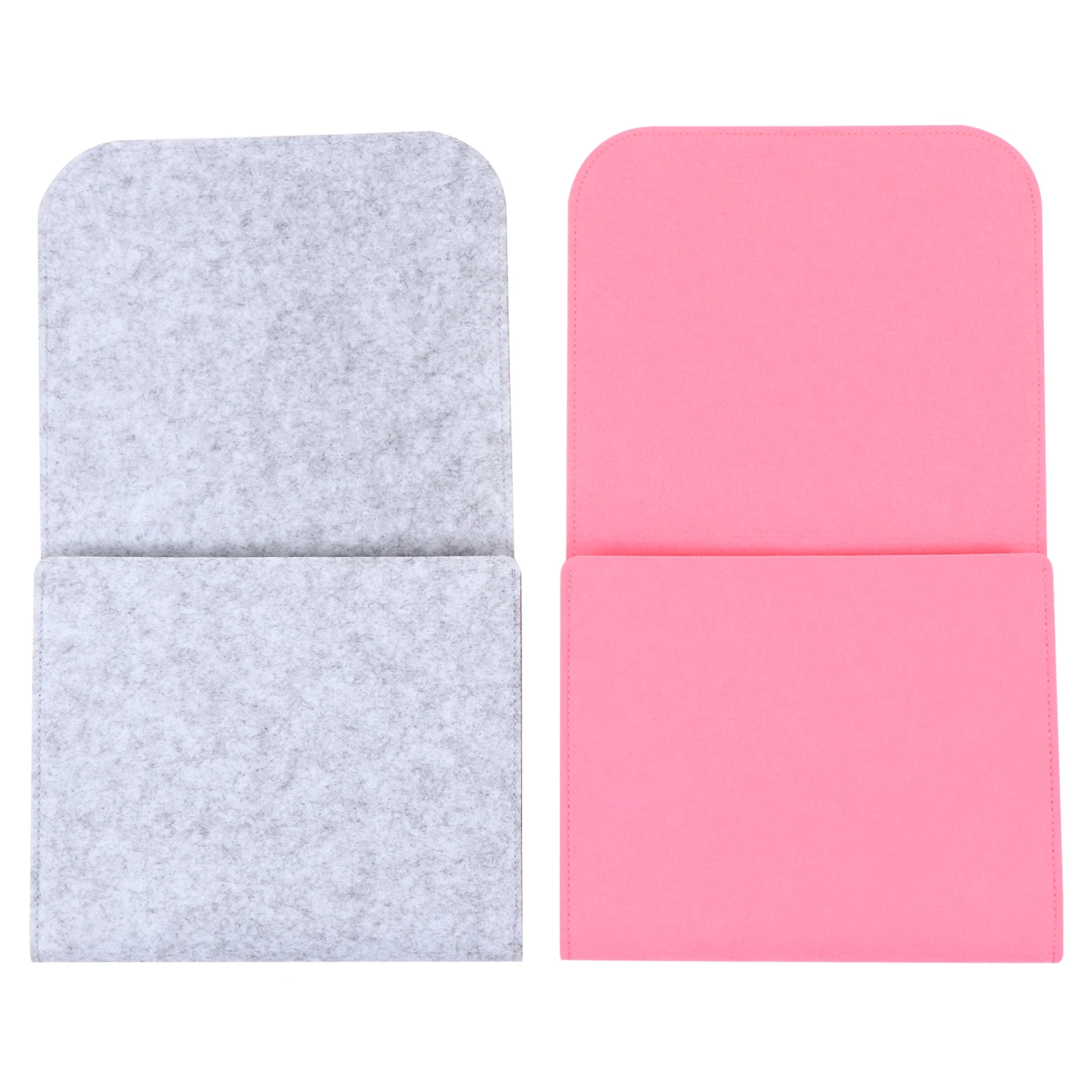 

2pcs Felt Storage Hanging Bag Bedside ganizer Sofa Magazine Basket Wall Mountable Bathroom Kitchen Gift