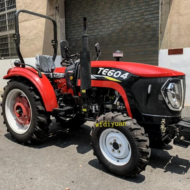 중국 햇빛가리개 농장 트랙터, Agricole 트랙터, 디젤 엔진 트랙터, Diyuan 트랙터, 4x4 60hp