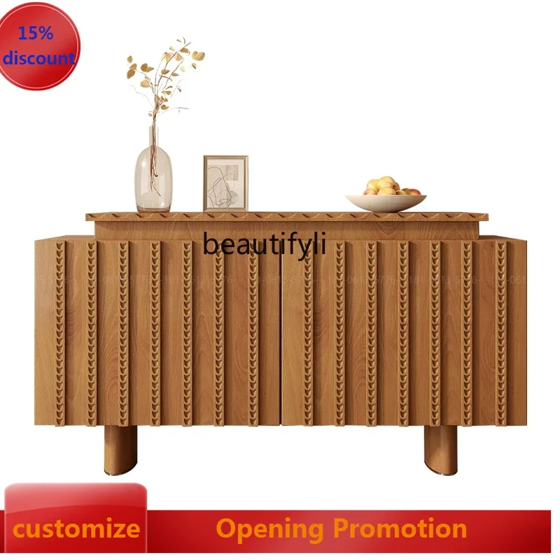 

ss8350 French retro entrance decorative cabinet in the antique hotel model room model room dining side cabinet designer furnitur