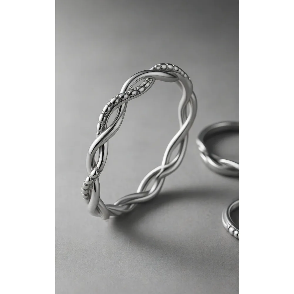 

Кольца из стерлингового серебра 925 пробы для женщин, 2 мм, 3 мм, обручальные, изящные, с тройным кубинским плетением, кельтским узлом, крестом, удобная посадка, размеры от 4 до 12