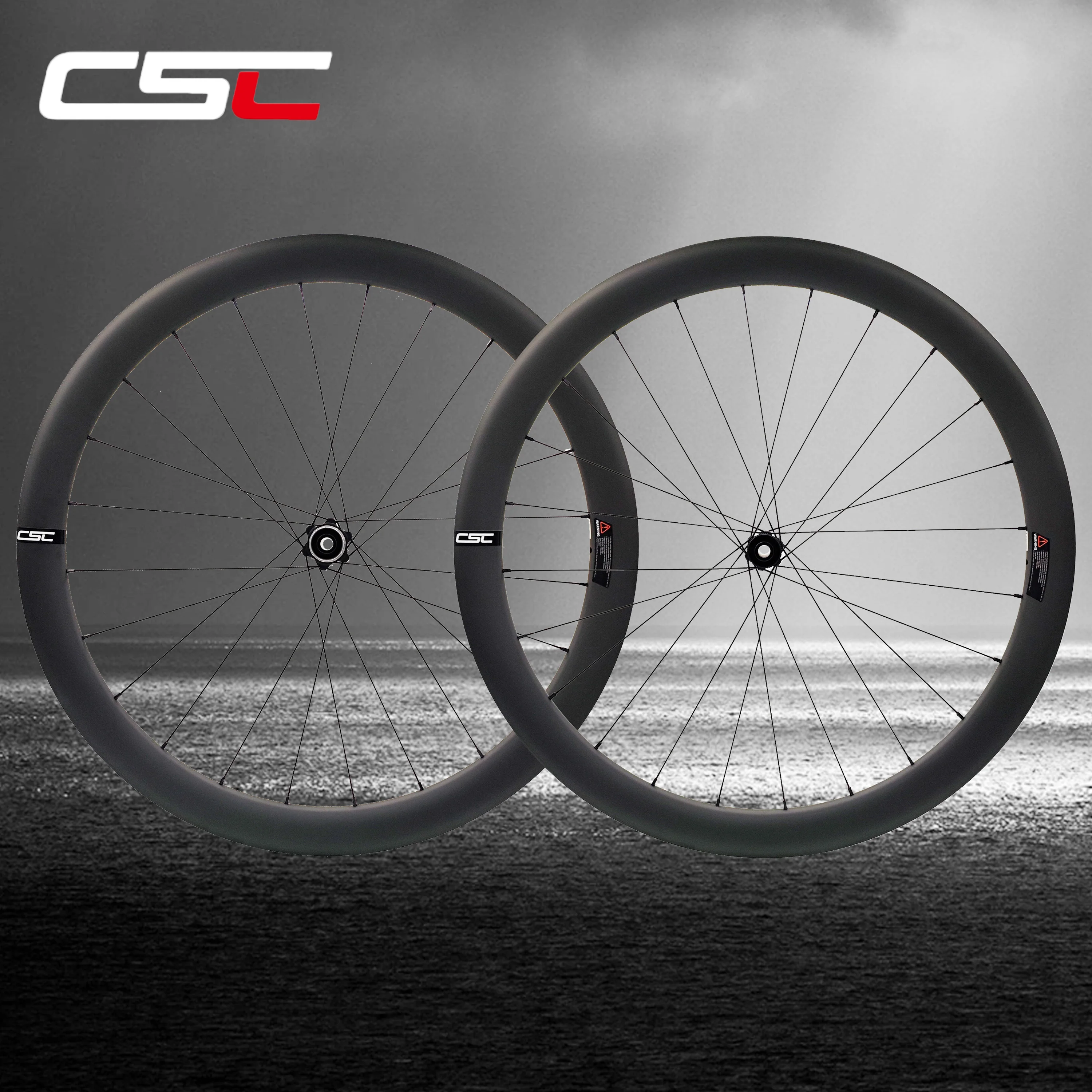 CSC ウルトラライト 自転車 カーボンホイール 60T ラチェットハブ