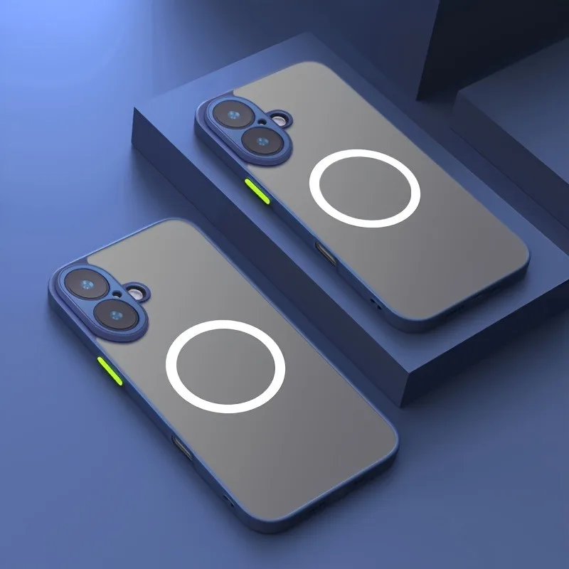 Transparente Magnetische Schutzhülle für iPhone 17 16 15 14 13 18 Pro Max Plus Air, 18Pro 17Pro, Kompatibel mit MagSafe Magnetischem Kabellosen Laden – Detail 10