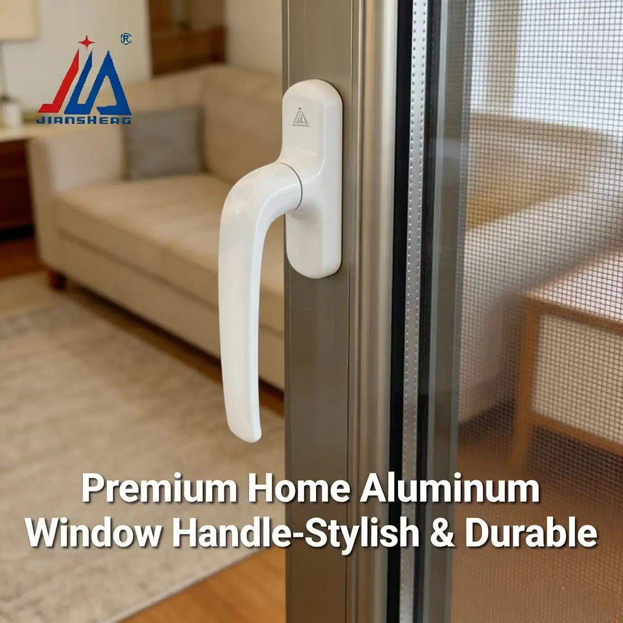 

Двойная вилочная ручка из алюминиевого сплава для сломанного моста, алюминиевые окна, двухсторонний соединитель, ручка для занавески, стены