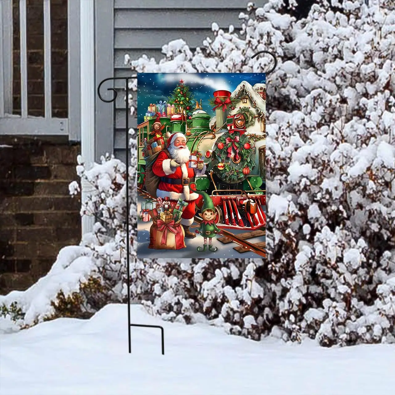 Briarwood Lane Holiday Express Garden Flag UUL EEZ
