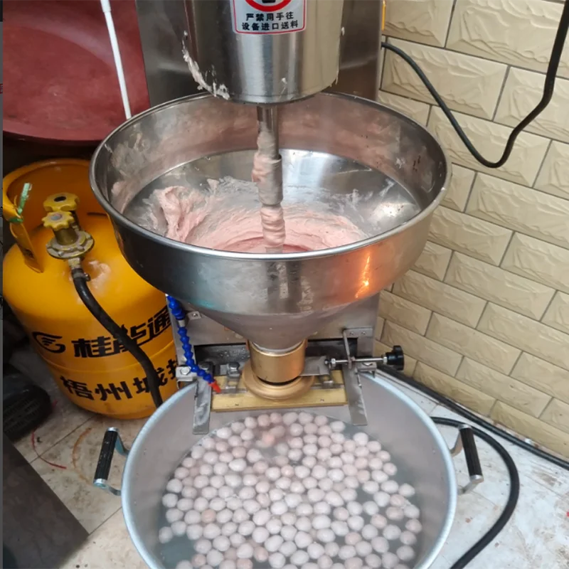Meatball Making Molding Machine Meat Ball Rolling Processing   Machine