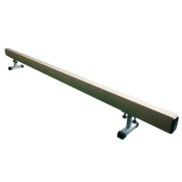 

FIg Standard Approved Gymnastics Adjustable Balance Beam With Suede Cover Gymnastics Competition 5m Aluminium for Sale