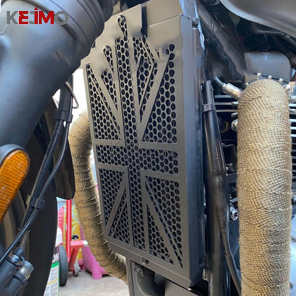 

For Speed Twin 1200 / RS 900 Thruxton T120/R Street Scrambler Motorcycle Radiator Grille Guard Protection Bonneville T100 T120