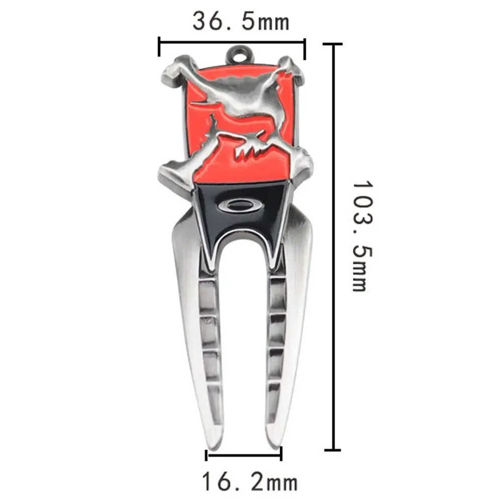 Durable Groove Clean Training Aids Pitch Repairer Tool Golf Divot Lawn Maintenance Golf Fork Prongs