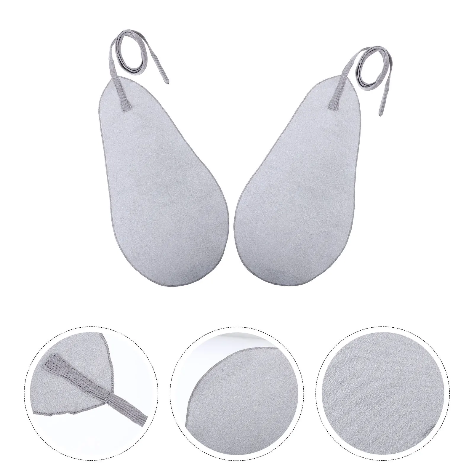 

2 Pcs Clarinet Maintenance Tools Wipe Cloth Saxophone Alto Cotton Cleaning Swab
