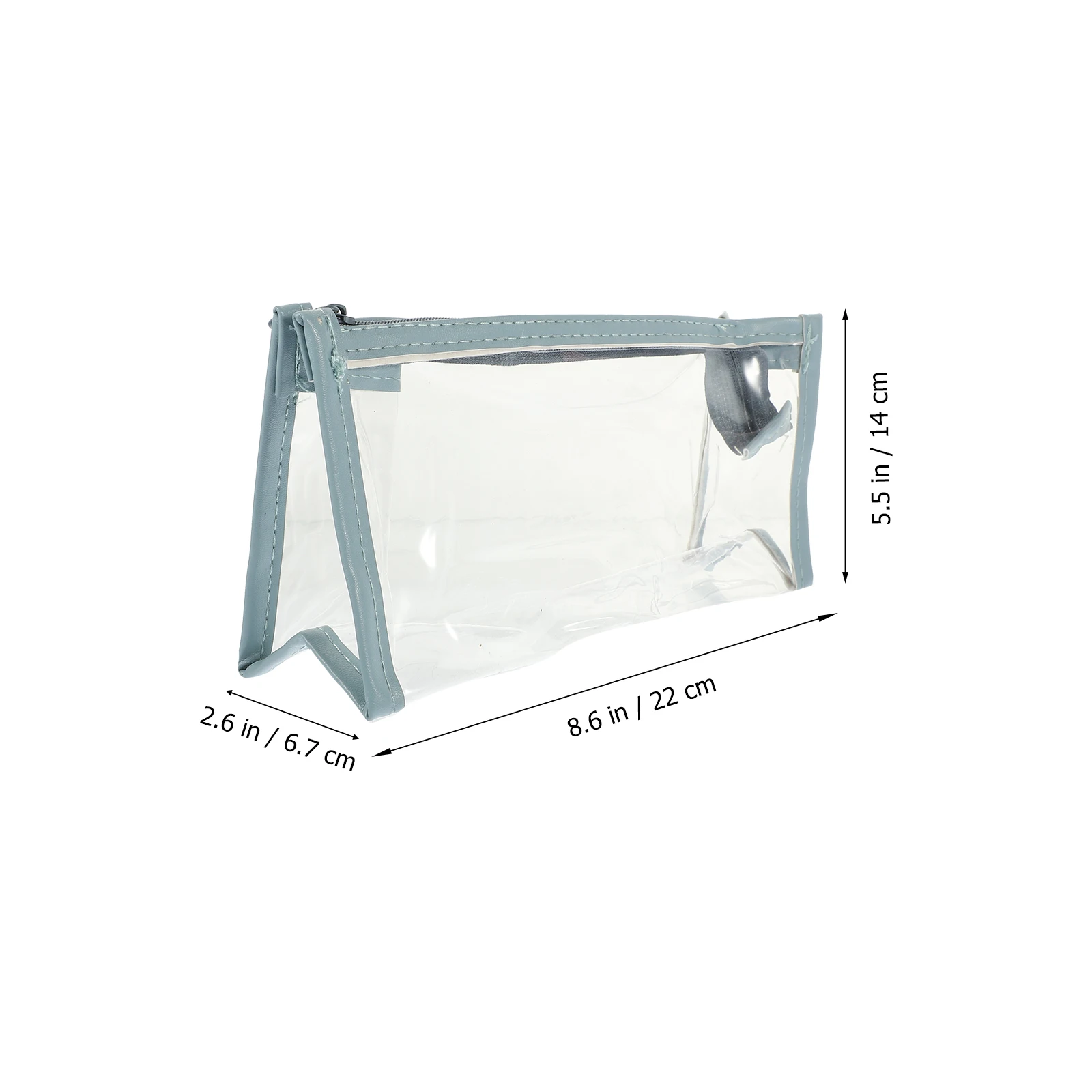 

4 Pcs Stationery Storage Pen Bag Clear Pencil Pouch Bags Make up Portable Large Capacity Pvc Case Small
