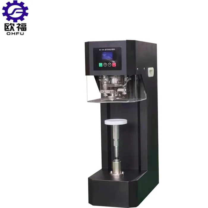 Easy Operation Disposable Bubble Tea Plastic Cup Sealing Machine Semi Automatic boba sealer machine