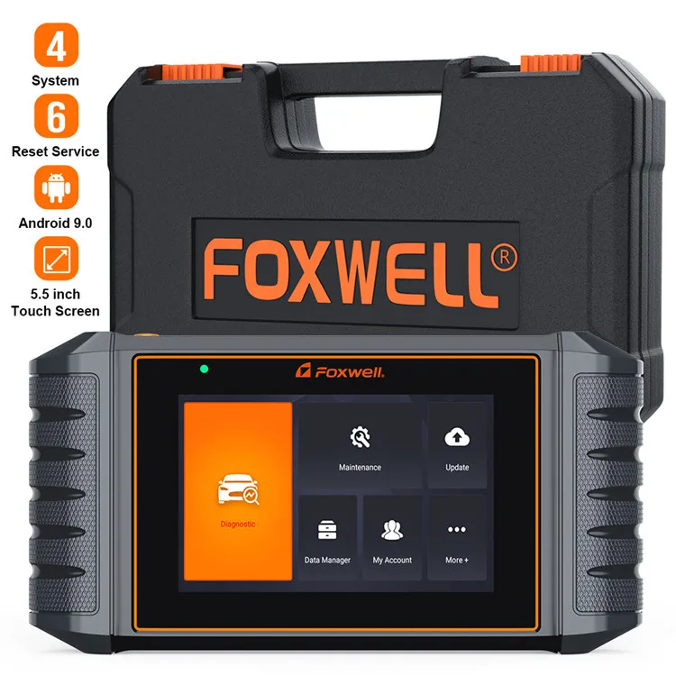 

FOXWELL NT716 OBD2 Автомобильные диагностические инструменты Четырехсистемный диагностический прибор Сброс обслуживания
