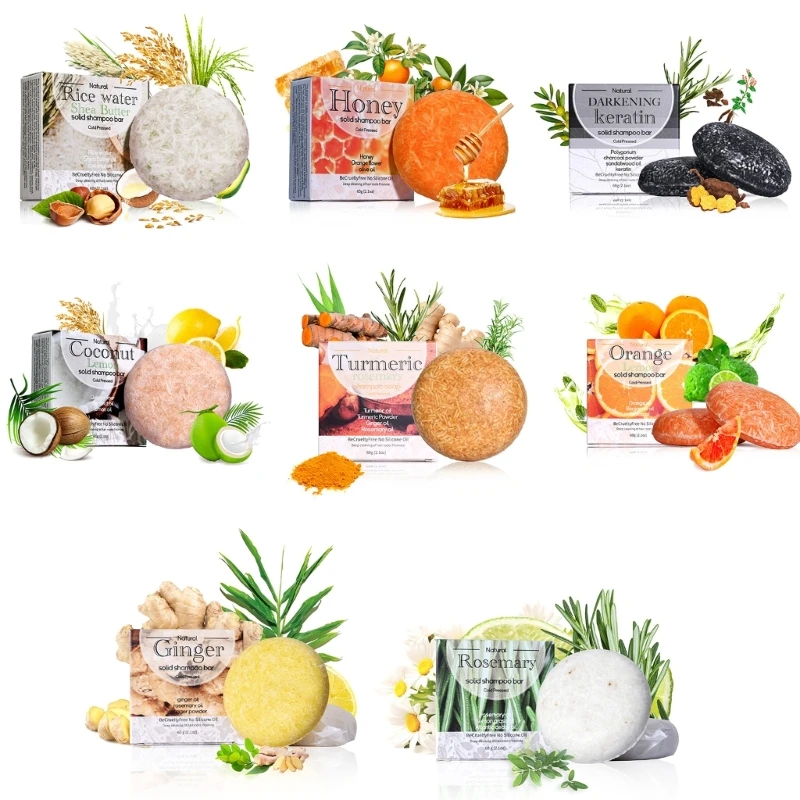 Gạo Tự Nhiên Thanh Dầu Gội Tăng Trưởng Tóc Xà Phòng Chống Rụng Tóc Nước Gạo Dropshipping