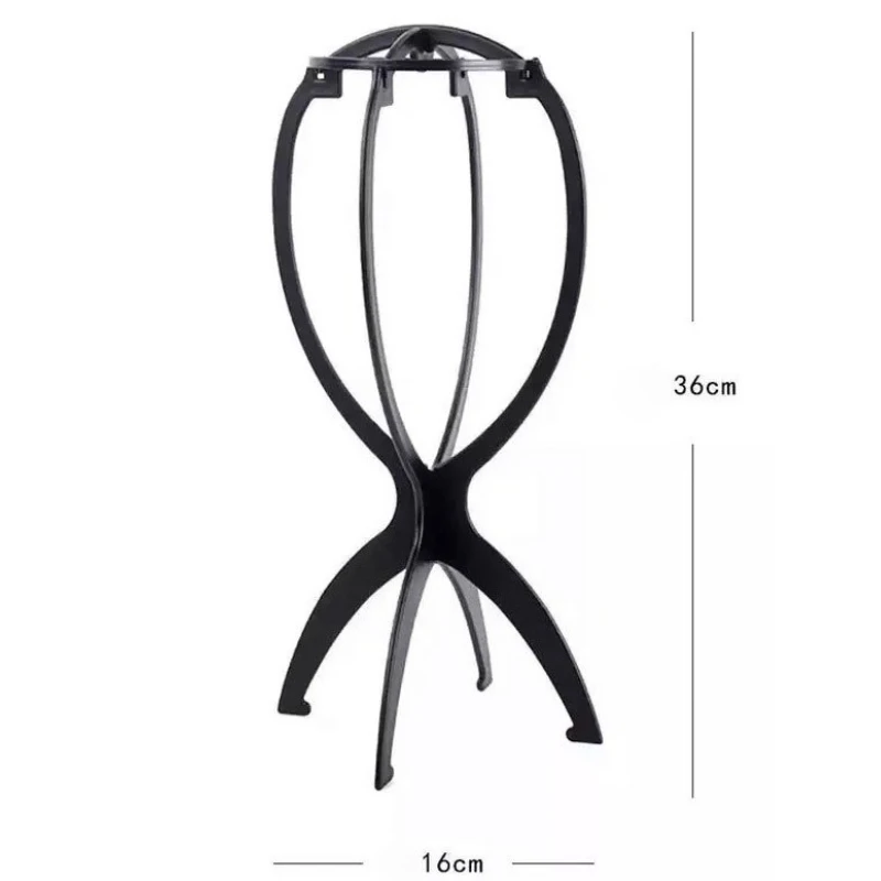 2 قطعة حامل 36 سنتيمتر حامل مكتبي المحمولة شعر مستعار حامل شعر مستعار تقف المحمولة شعر مستعار شماعات صالون الحلاق قبعات معلقة حامل عرض موقف #2