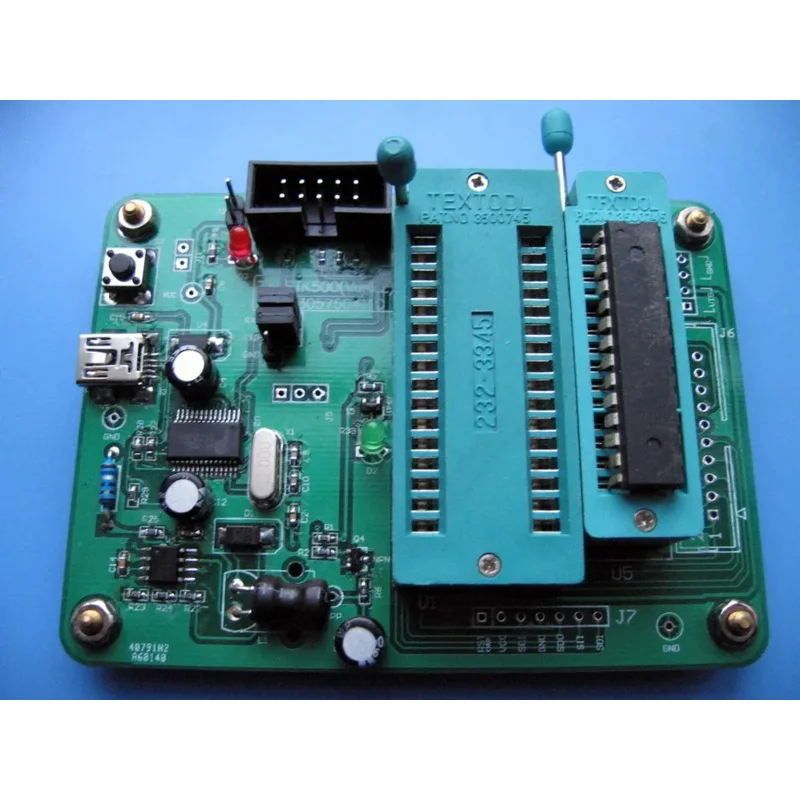 Programador de alto voltaje AVR serie Mega8 soporte dedicado mega168 328 programación paralela AVR