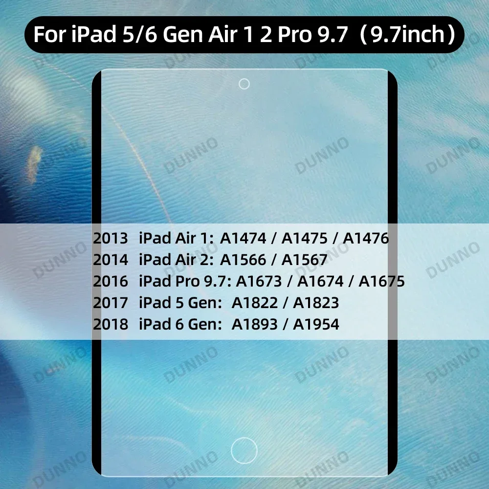 Für 2024 iPad Air 11 13 M2 Pro 11 13 M4 Magnetische Papier-Feel-Folie für 10. 9.7 5 6. 10.5 10.2 7 8 9. Generation Mini 45 6 Displayschutzfolie