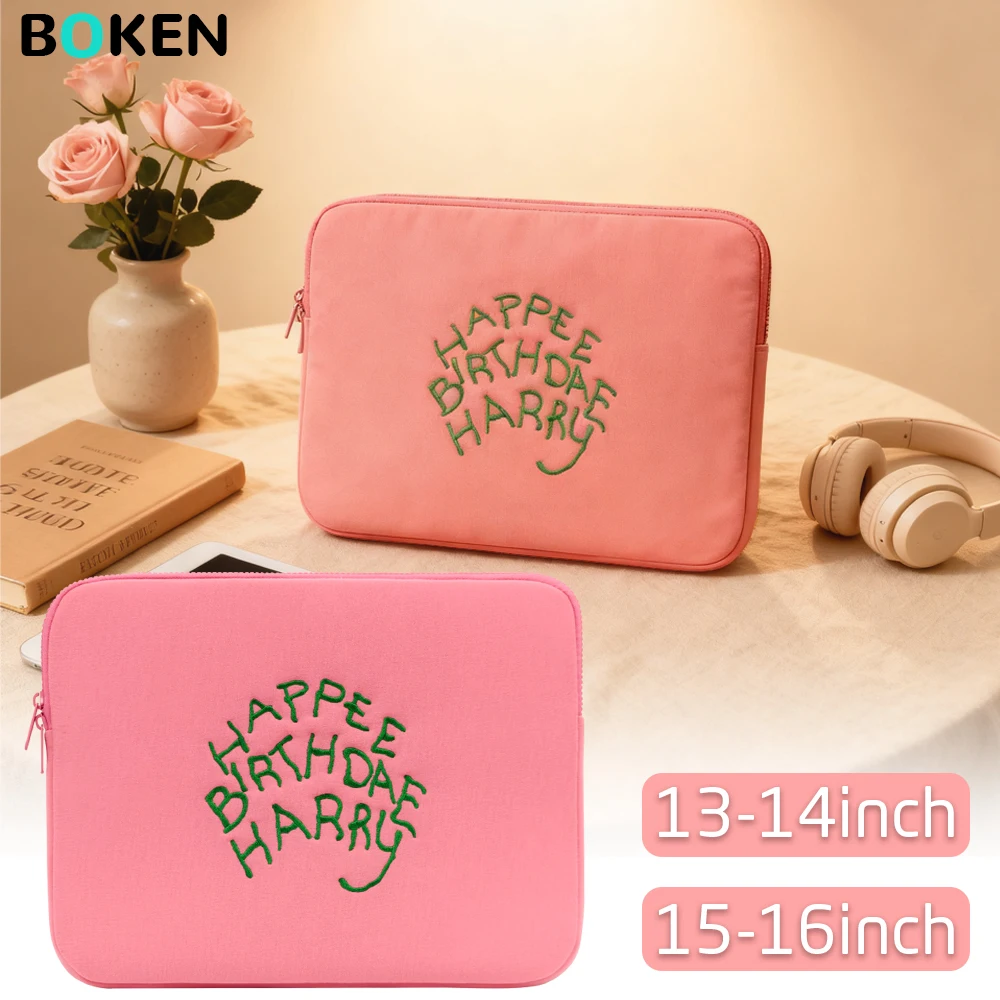 

Сумка для ноутбука 13-14, 15–16 дюймов, для MacBook Air/Pro, Xiaomi Dell, легкая сумка для ноутбука, тонкий чехол для компьютера для работы, колледжа