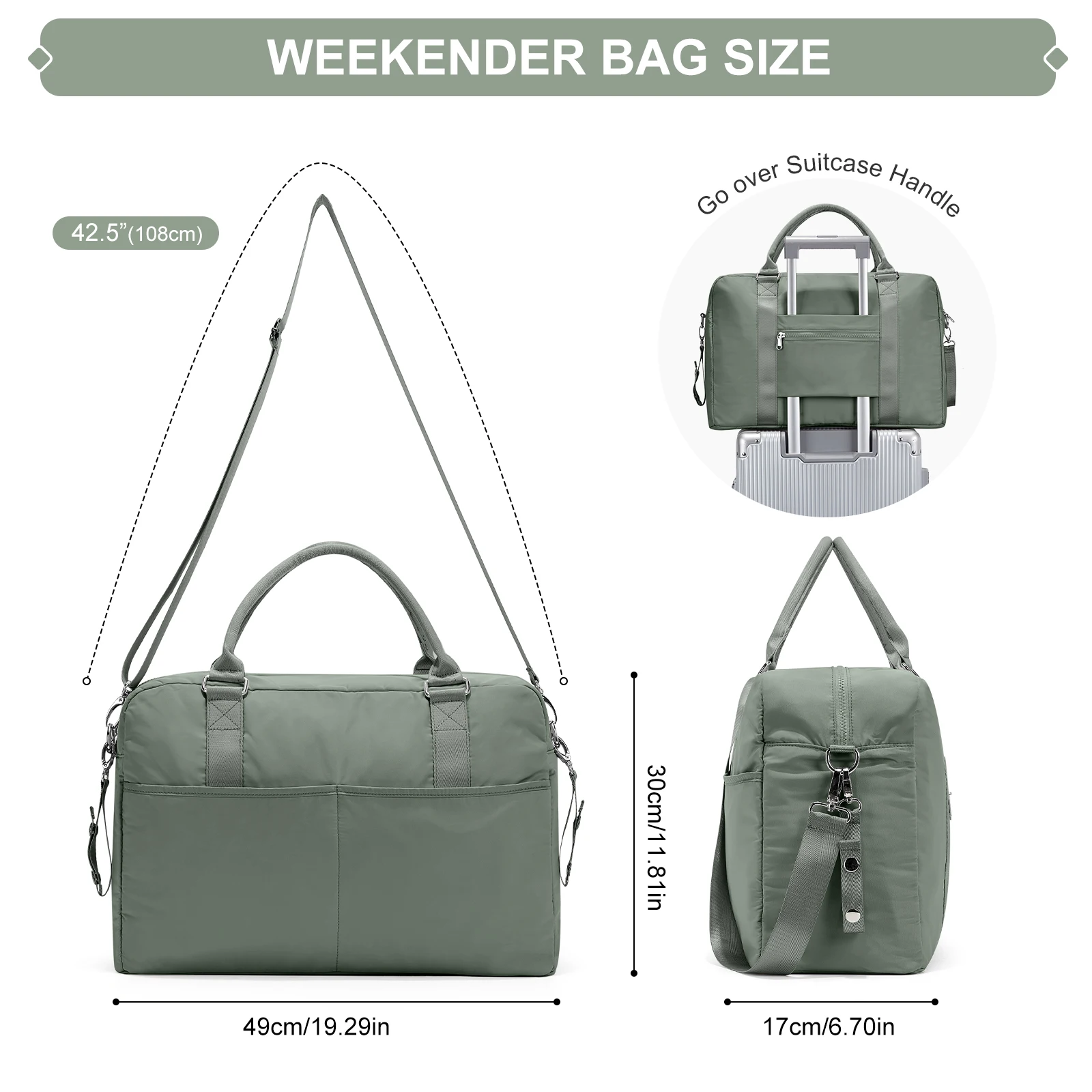 Woman Bags Tote Bag Waterproof Handbag Cross Bag High Capacity Carry On Luggage Travel Bag Weekender Overnight Bags For Women