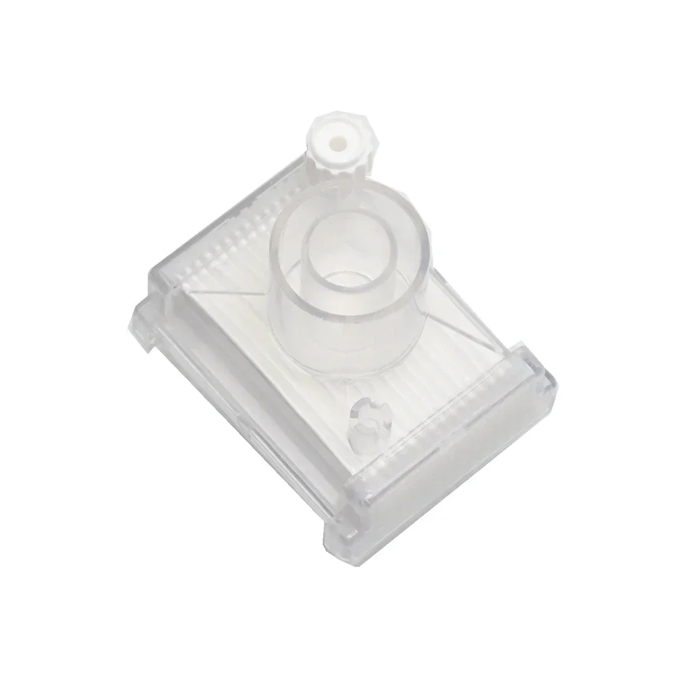 5PCS Bacterial Viral Filter  Hepa Filter for Adult, Connector 22m/15f-22f/15m, Tidal Volume:200ml-1500ml,With Gas Sampling Port.