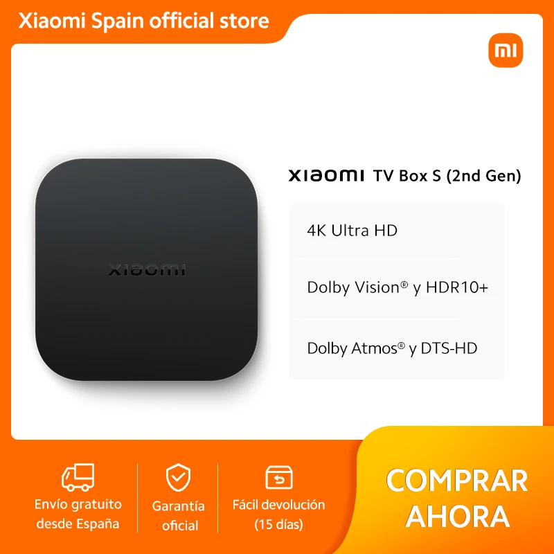 الرسمي|Xiaomi Tv Box S (2Nd Gen)، 4K Ultra Hd، Dolby Vision ® وHdr10+ #1