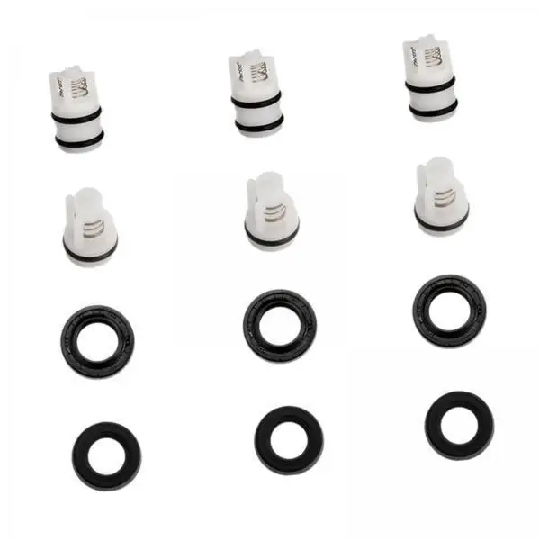 Practical Pressure Washer Pump Seal Repair Parts 18mm Water Oil Check Valve Kit for Household Automatic Cleaning Machine