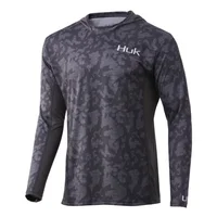 Camisas con capucha De manga larga De Pesca De verano para hombre Camisa De Pesca ropa De Pesca protección Uv transpirable Camisa De Pesca De secado rápido