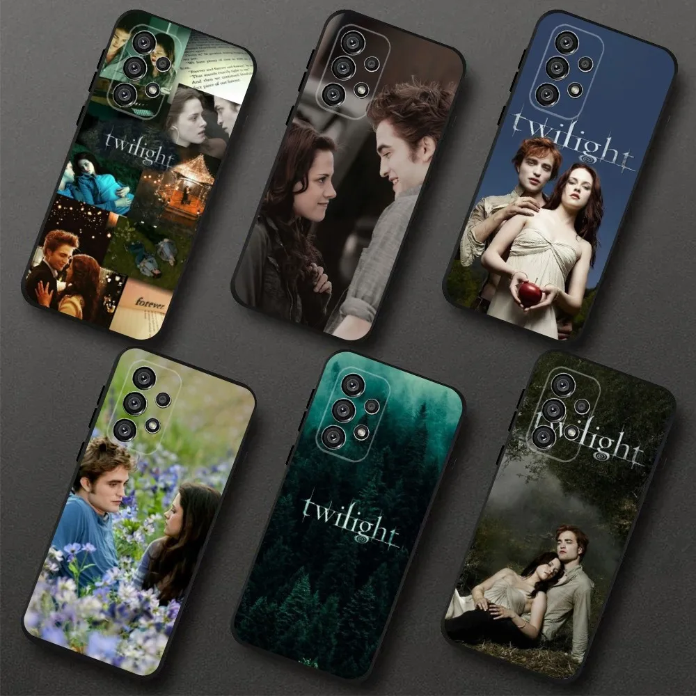 

Team Edward Jacob T-Twilight Phone Case For Samsung Galaxy A20,A21s,A22,A31,A32,A52,A53,A72,73,A80,A91 Soft Black Cover