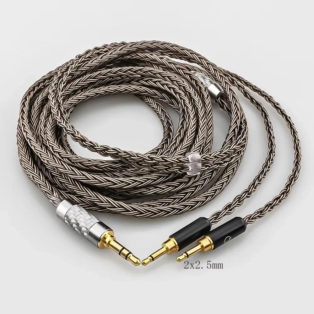 Headphone Cable 16 Core for Hifiman HE400i HE500 HE560 HE1000 HE6 HE5 Edition X Dual 2.5mm Balanced 4.4 XLR 2.5 3.5 6.35