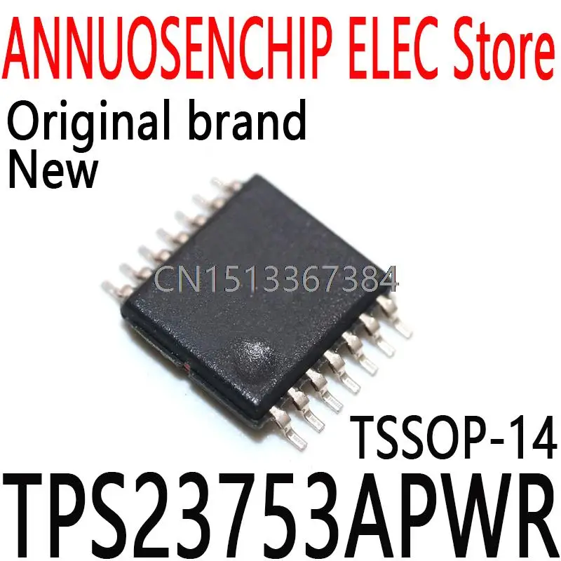 10PCS/LOT New and Original T23753A TPS23753 TSSOP-14 TPS23753APWR 