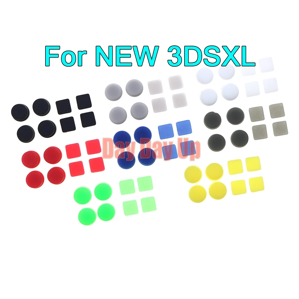 30 комплектов верхних ЖК-винтов, крышка отверстия для новой консоли 3DS XL LL, передний и задний винт, резиновая крышка ножек