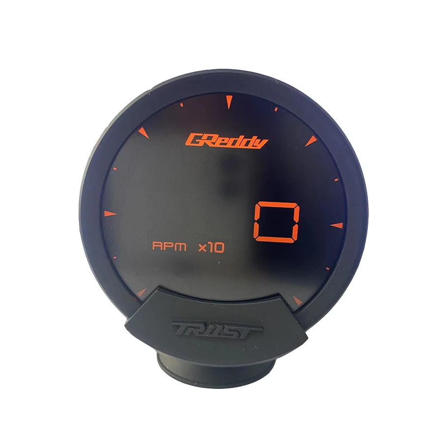 Greddi Sirius LCD Car Gauge Boost Water&Oil Temp Oil Press RPM Speed Meter Fuel Pressure Gauge 10 Colors No Controller Required
